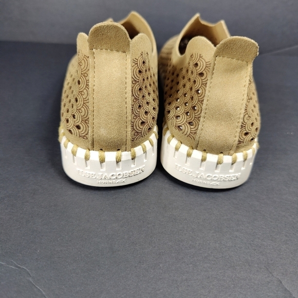 ILSE JACOBSEN Tulip Latte Brown Slip On Comfy Shoes Women's Flats Size 6.5-7 - Picture 6 of 10